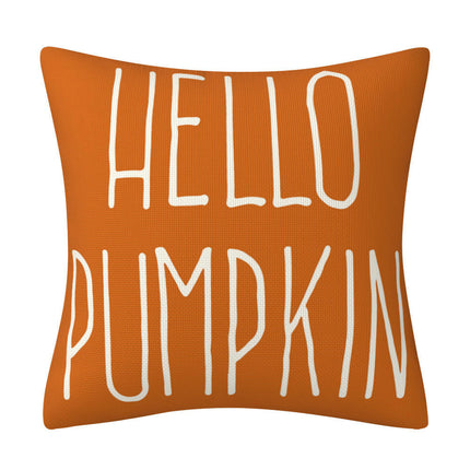 Pumpkin Pillow Covers Fall Pillow Covers,Thanksgiving Decor Outdoor Throw Pillow Covers for Home
