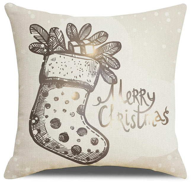 Christmas Bell Pillow Covers Christmas Cushion Covers Christmas Decorative Throw Pillow Covers