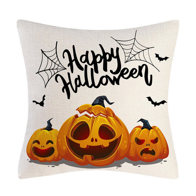Halloween Pillow Covers Letter Throw Pillow Covers Halloween Home Decor Cushion Covers for Sofa Bedroom