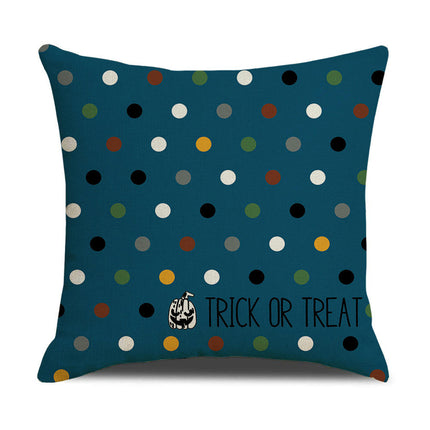 Halloween Truck Throw Pillow Covers Pumpkin Halloween Decor Pillows Cases Pillow Cases for Home-B
