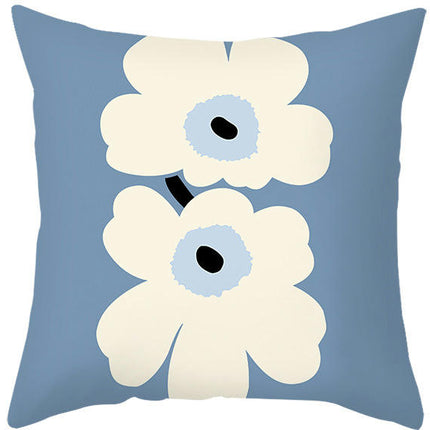 Abstract Art Throw Pillow Cover Square Pillow Covers Modern Farmhouse Decorative Pillowcases-A