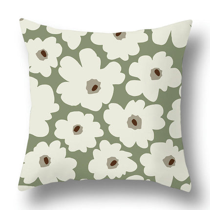 Abstract Art Throw Pillow Cover Square Pillow Covers Modern Farmhouse Decorative Pillowcases-B