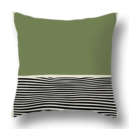 Abstract Art Throw Pillow Cover Square Pillow Covers Modern Farmhouse Decorative Pillowcases-B
