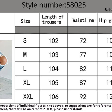 Women's High Waist Straight Leg Ripped Jeans Cut Out Distressed Denim Pants