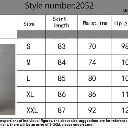 Women's Split Thigh High Waist Bodycon Maxi Denim Skirt