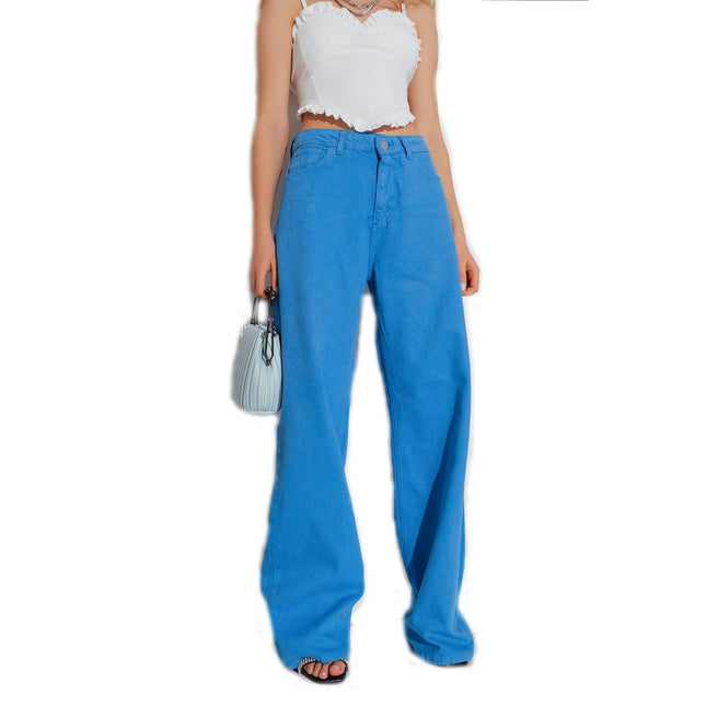 Wide Leg Jeans for Women High Waisted Baggy Boyfriends Denim Jeans
