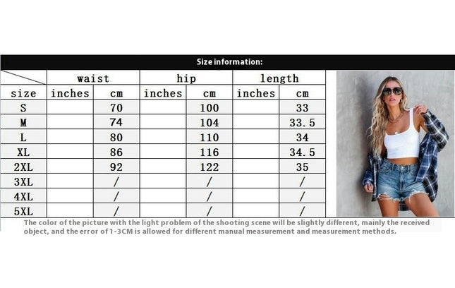 Jean Shorts for Women High Waisted Ripped Frayed Raw Hem Summer Denim Shorts