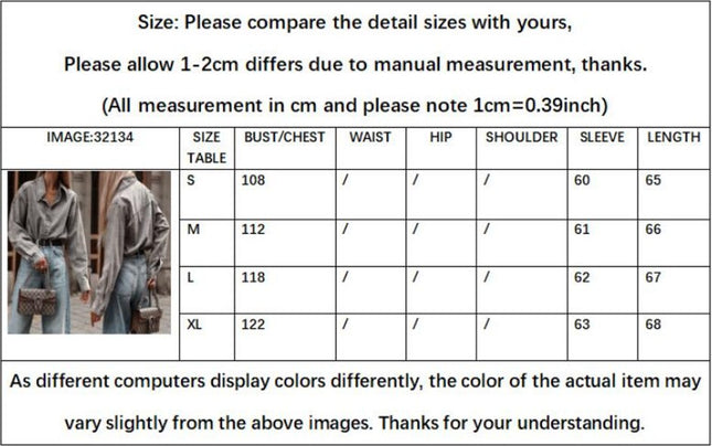 Women Denim Shirts Button Down Long Sleeve Casual Denim Jacket