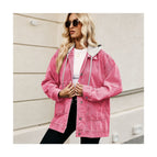 pink with hood