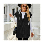 black with hat