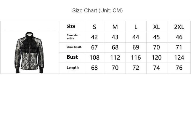 Men's Halloween Lace Pirate Vampire Shirt Renaissance Victorian Medieval Gothic Top