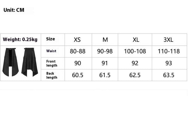 Women's Punk Daily Half Skirt Woven Fabric Adjustable Streetwear Hip Hop Personality Skirt
