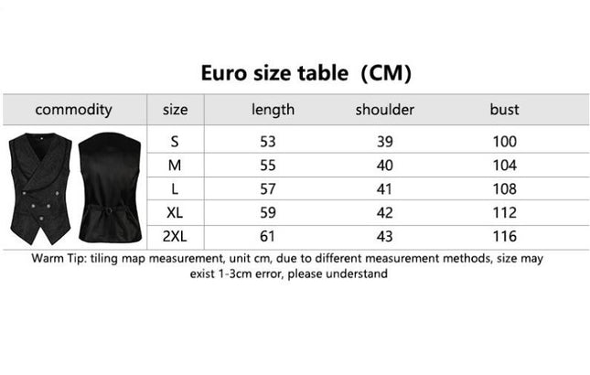 Men's Halloween Vest Medieval Vintage Lapel Jacquard Vest Vests