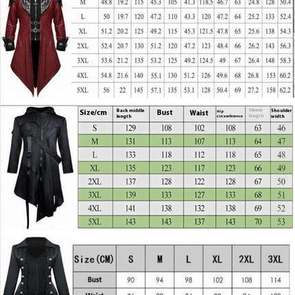 Men's and women's Long Section Halloween Swallowtail Monk Clothes Monk Robe Witch Clothes Cloak 2