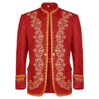 Golden dress-red