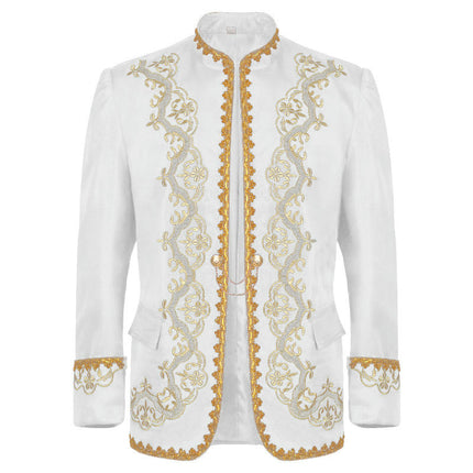 Men's Jacquard Gowns Court Costumes Studio Costumes Opera Stage Performance Costumes