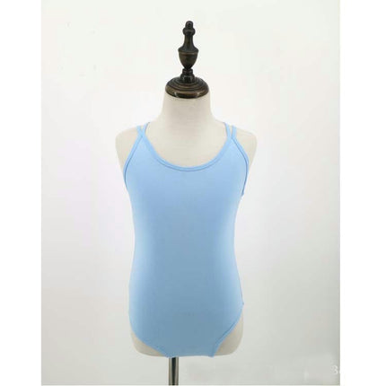 Girls Ballet Leotard Dancewear Toddler Camisole Cross Back Dancewear