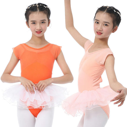 Ballet Leotards for Girls Toddler Leotard with Tutu Skirt Dance Tutu Dress Suitable for Little Big Kid