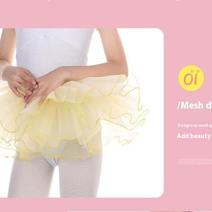 Ballet Leotards for Girls Toddler Leotard with Tutu Skirt Dance Tutu Dress Suitable for Little Big Kid