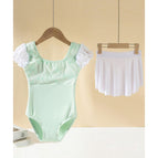 green +skirt set