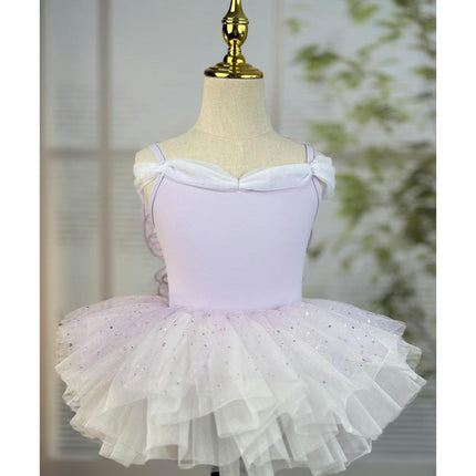 Ballet Leotards for Girls Toddler Tutu Skirt Straps Ballet Dress Ballerina Dance Outfits 1