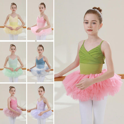 Toddler Ballet Leotards for Girls, Camisole Toddler Ballet Outfit for Studio Outdoor Daily Wear 2
