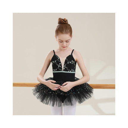 Ballerina Outfits Girls Big Kids Ballet Tutu Leotard Dance Camisole Skirted Ballerina Dress
