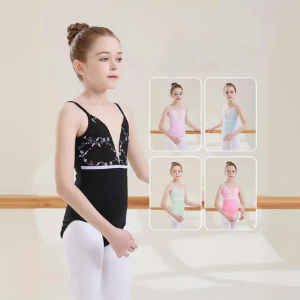 Ballerina Outfits Girls Big Kids Ballet Tutu Leotard Dance Camisole Skirted Ballerina Dress
