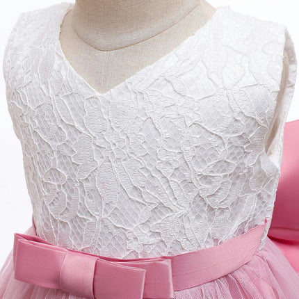 Toddler Baby Girls Embroideries Baptism Dresses Christening Special Occasions Gown for Baby Girl with Headwear