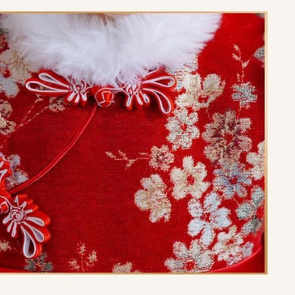 Girls' Hanfu Dresses,Children's Chinese Style Tang Suits,New Year's clothing,Mesh Princess Dress