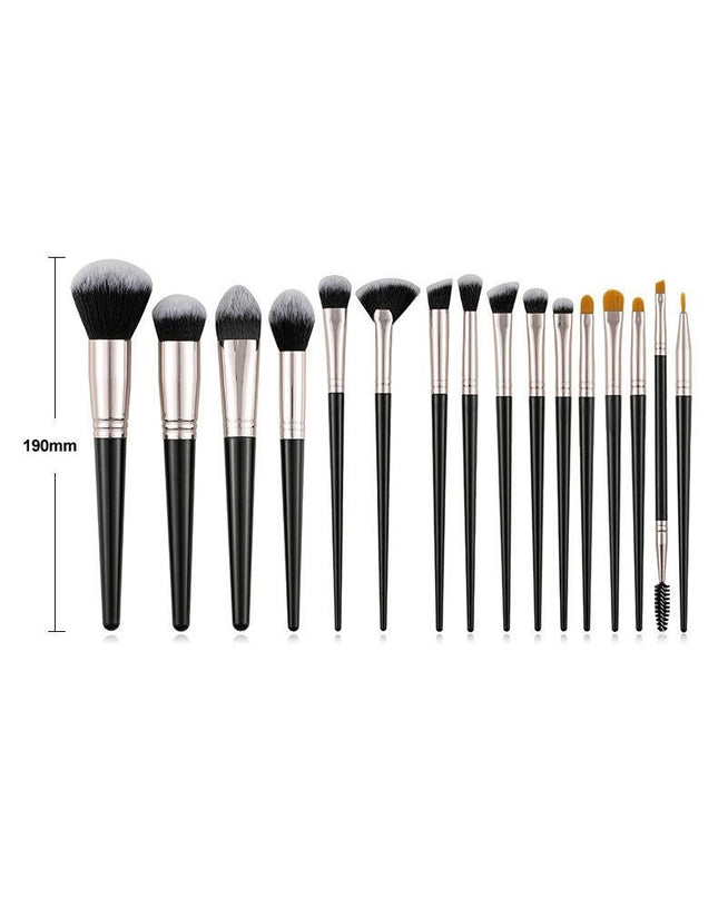 16Pcs Synthetic Foundation Face Powder Brush Blending Eyeshadow Concealers Makeup Brushes MakeUp With Bag