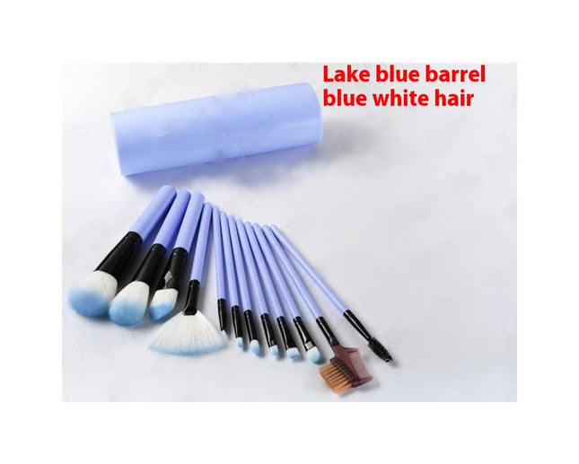 Set Premium Synthetic Foundation Powder Concealer Contour Eye Shadow Brushes & Tools with Brush Bucket