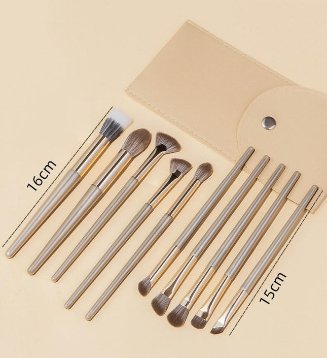 Eye Makeup Brushes 15 Pcs Professional Eye Brush Set Eyeshadow Eyebrow Blending Fan Eyelash Brush Set
