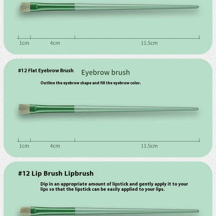 13pcs Makeup Brush Set Fluid Foundationss Powder Concealers Eye Shadows Makeup Brushes Travel Makeup Brush Set