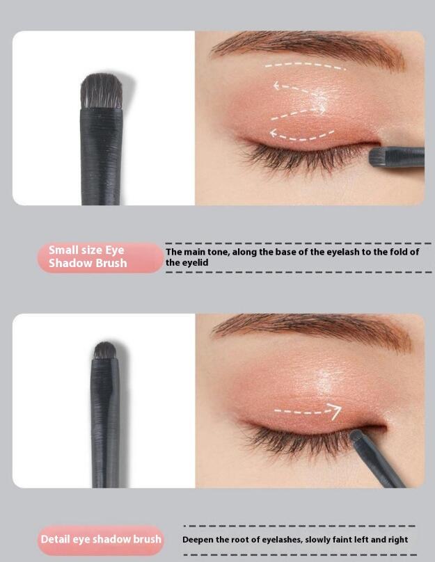 13 Pieces Makeup Brush Set Eye Shadow Eyeliner Blush Makeup Brushes Powder Cream Cosmetics Blending Brush Tool