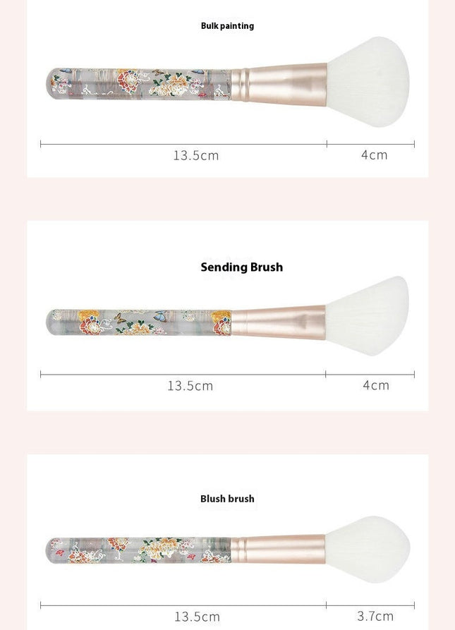Premium Synthetic Powder Foundation Contour Blush Concealer Eye Shadow Blending Liner Make Up Brush Kit