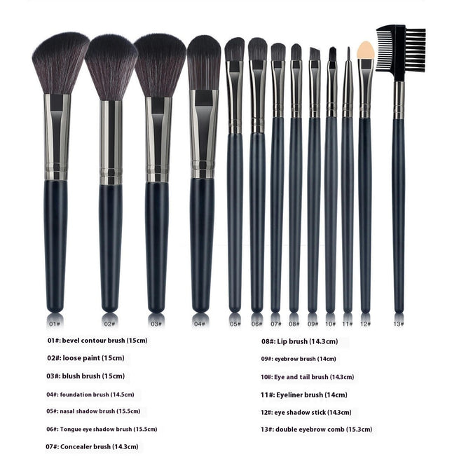 13Pcs Makeup Brushes Set Professional Full Face Makeup Brush Set Contains powder Foundation Make up Brush set