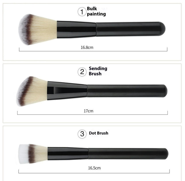 12Pcs Makeup Brushes Premium And Professional Makeup Brush Set Soft Bristles For Foundation Blending Powder Concealers