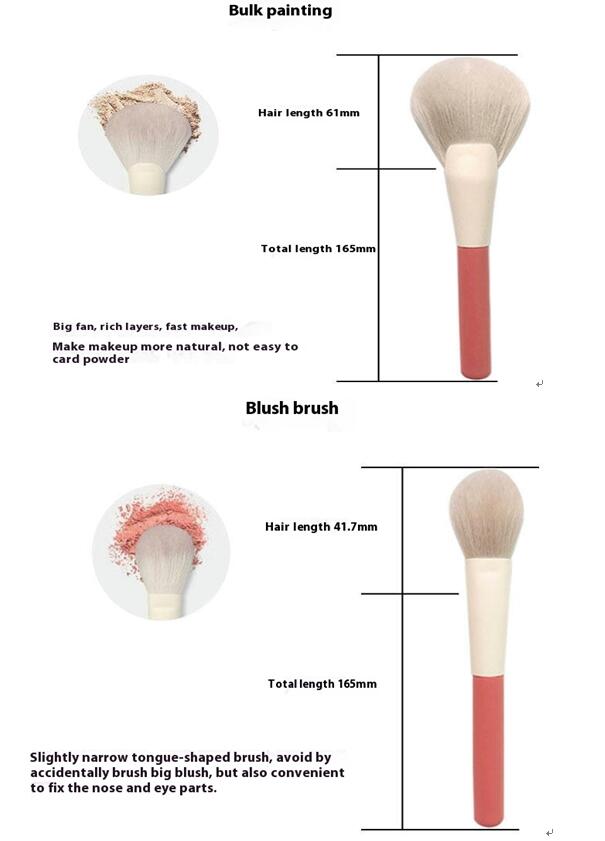 Professional Makeup Brush Set Premium Foundation Blending Face Powder  Eye Shadows  Make Up Brushes Tools Kit