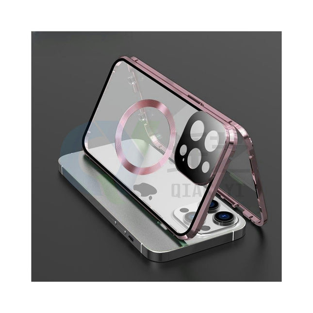 360¡ã Protection Mobile Phone Case Cover Metal Glass Compatible Cases 1