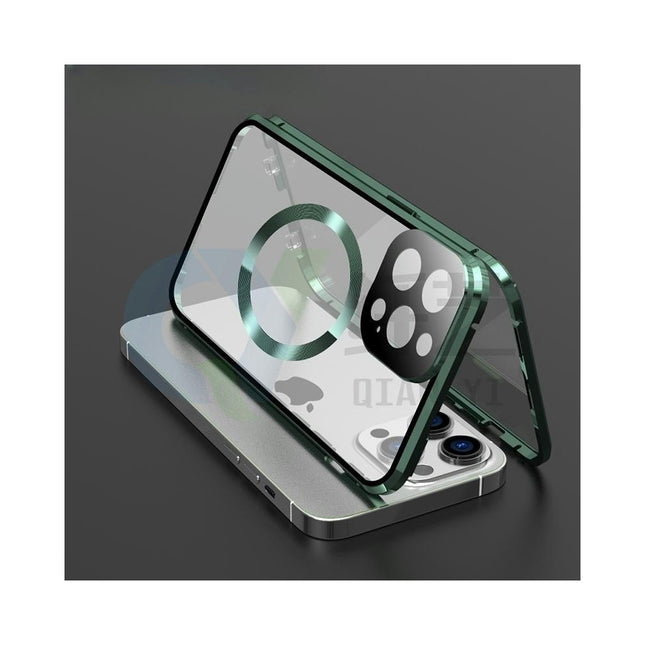 360¡ã Protection Mobile Phone Case Cover Metal Glass Compatible Cases