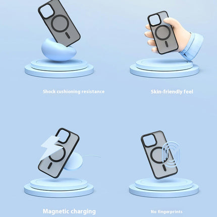 Frosted Magnetic Mobile Phone Case Cover Compatible Cases 1
