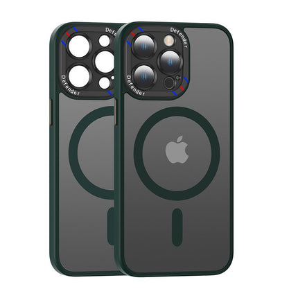 TPU+PC Mobile Phone Case Cover Compatible Cases with MagSafe 2