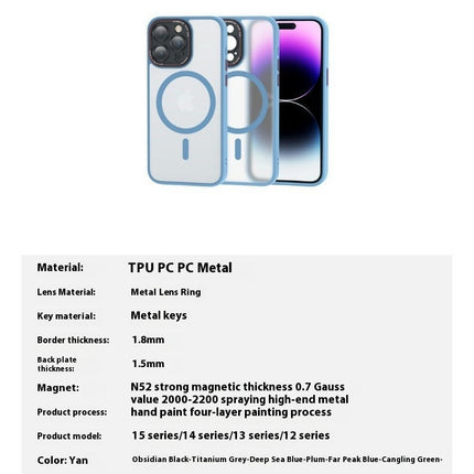 Mobile Phone Case Cover Compatible Cases Frosted Magnetic 1
