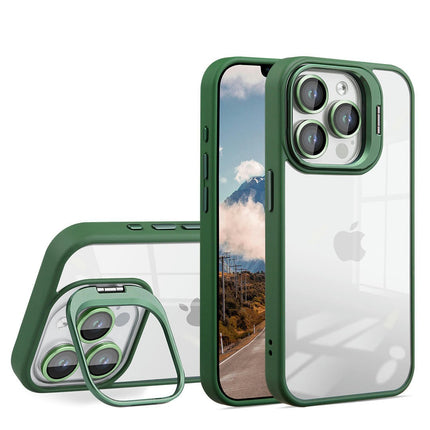 Shockproof Clear Mobile Phone Case Cover Compatible Cases With Stand 1
