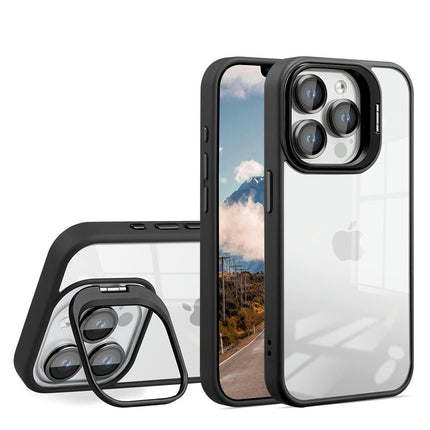 Shockproof Clear Mobile Phone Case Cover Compatible Cases With Stand 1