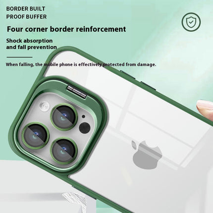 Shockproof Clear Mobile Phone Case Cover Compatible Cases With Stand 1