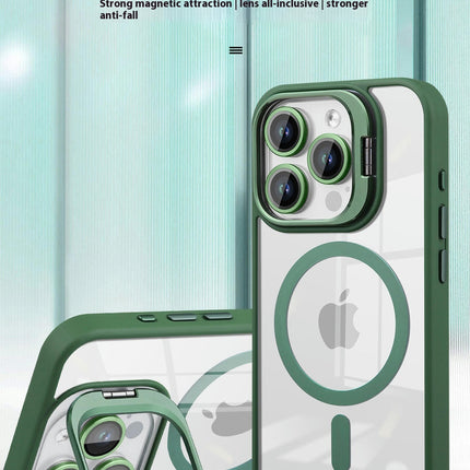 Mobile Phone Case Cover Compatible Cases Anti-fall with Magnetic and Stand 1