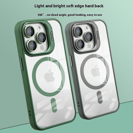 Mobile Phone Case Cover Compatible Cases Anti-fall with Magnetic and Stand 1