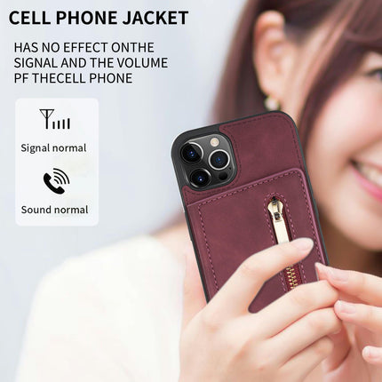 Zipper Leather Mobile Phone Case Cover Compatible Cases 1